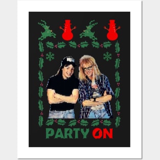 Party On! XMAS Posters and Art